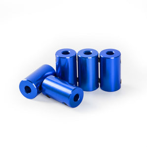 Blue Aluminum Alloy Coupler 2pc