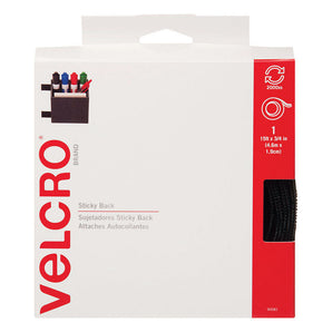 Velcro Hook & Loop Sticky Back 15ft x 3/4in