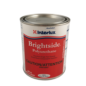 Brightside Polyurethane Marine Enamel Blue Glo White 946ml