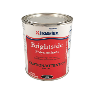 Brightside Polyurethane Marine Enamel Black 946ml