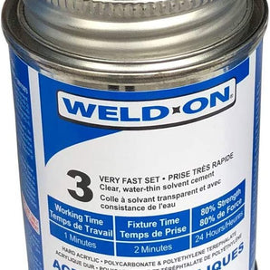 SCIGRIP®  Weld-On 3 Acrylic Cement 4oz