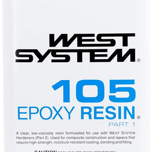 West System 105 Epoxy Resin 3.7L (126.6oz)