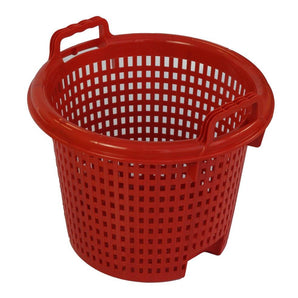Fisherman's Basket with Handles - Grey