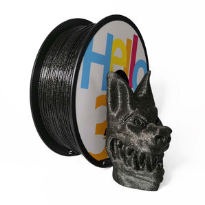 Hello3D PLA Filament Sparkle Black1Kg