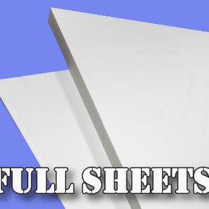 Foamed PVC Board 48"x 96" x 3mm White