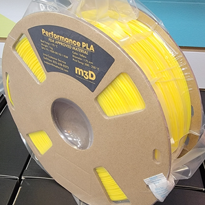 Matter3D Performance PLA Yellow 1.75mm 1Kg