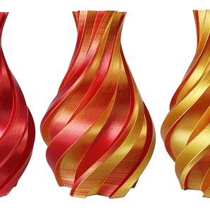 Hello3D PLA Silk Bifurcated Red/Gold