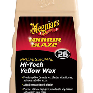 Meguiar's M2616C Mirror Glaze™ Hi-Tech Yellow Wax, 16 oz
