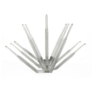 Clear Plastic Bird Spikes 5"  (5"x6')