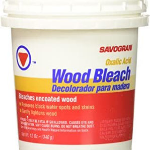 Oxalic Acid Wood Bleach