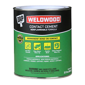 Weldwood Nonflammable Contact Cement - 1 Quart