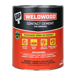 Weldwood Solvent Contact Cement- 1 Gal